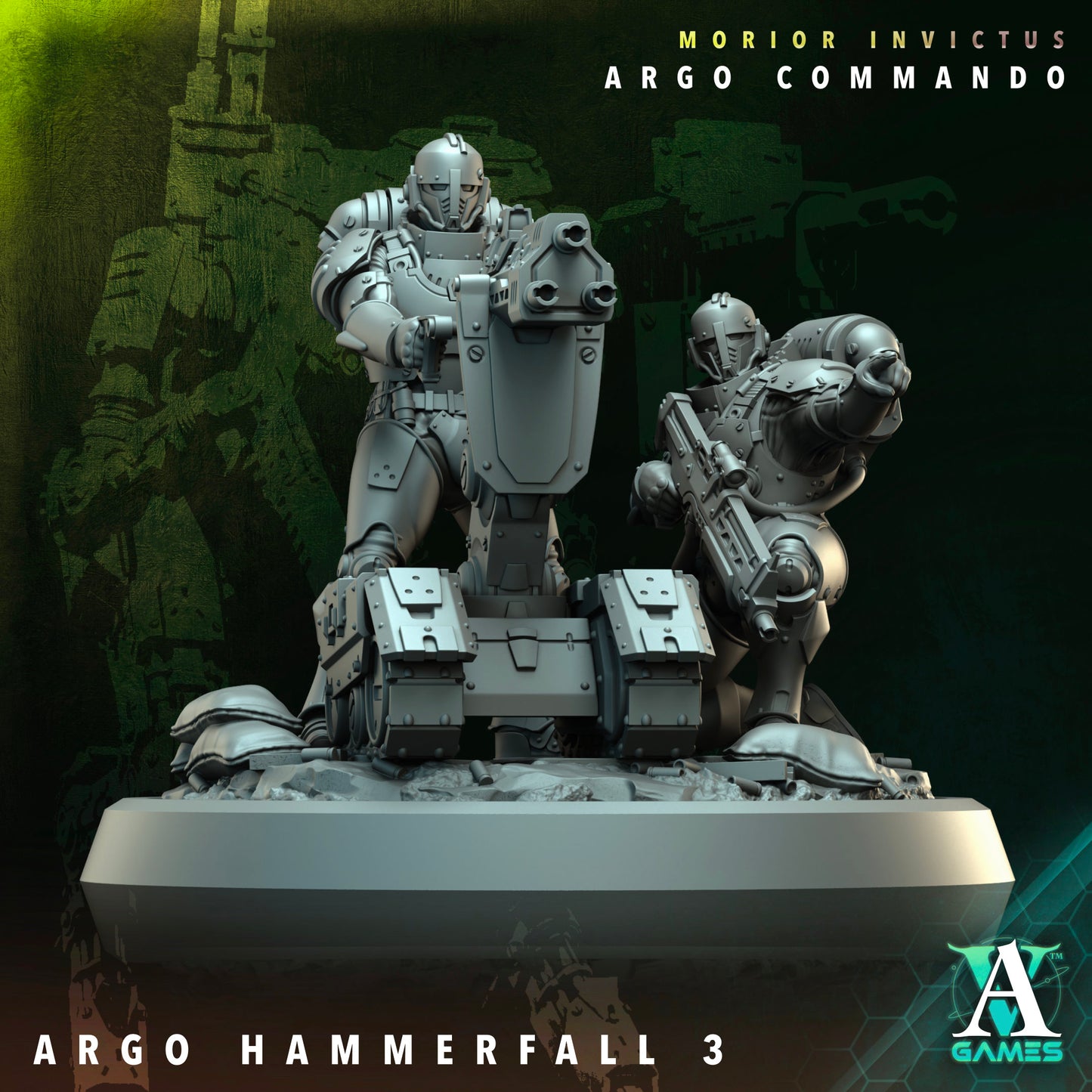 Morior Invictus Argo Hammerfall - Archvillian Games