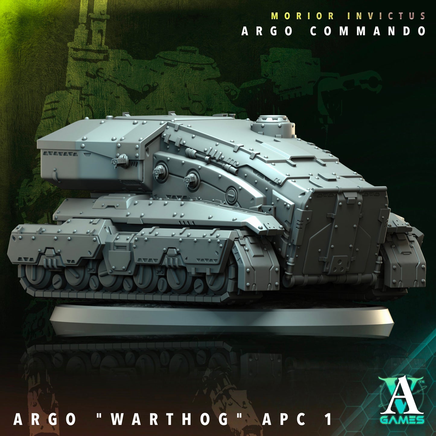 Morior Invictus Argo Commandos Warthog APCs - Archvillian Games