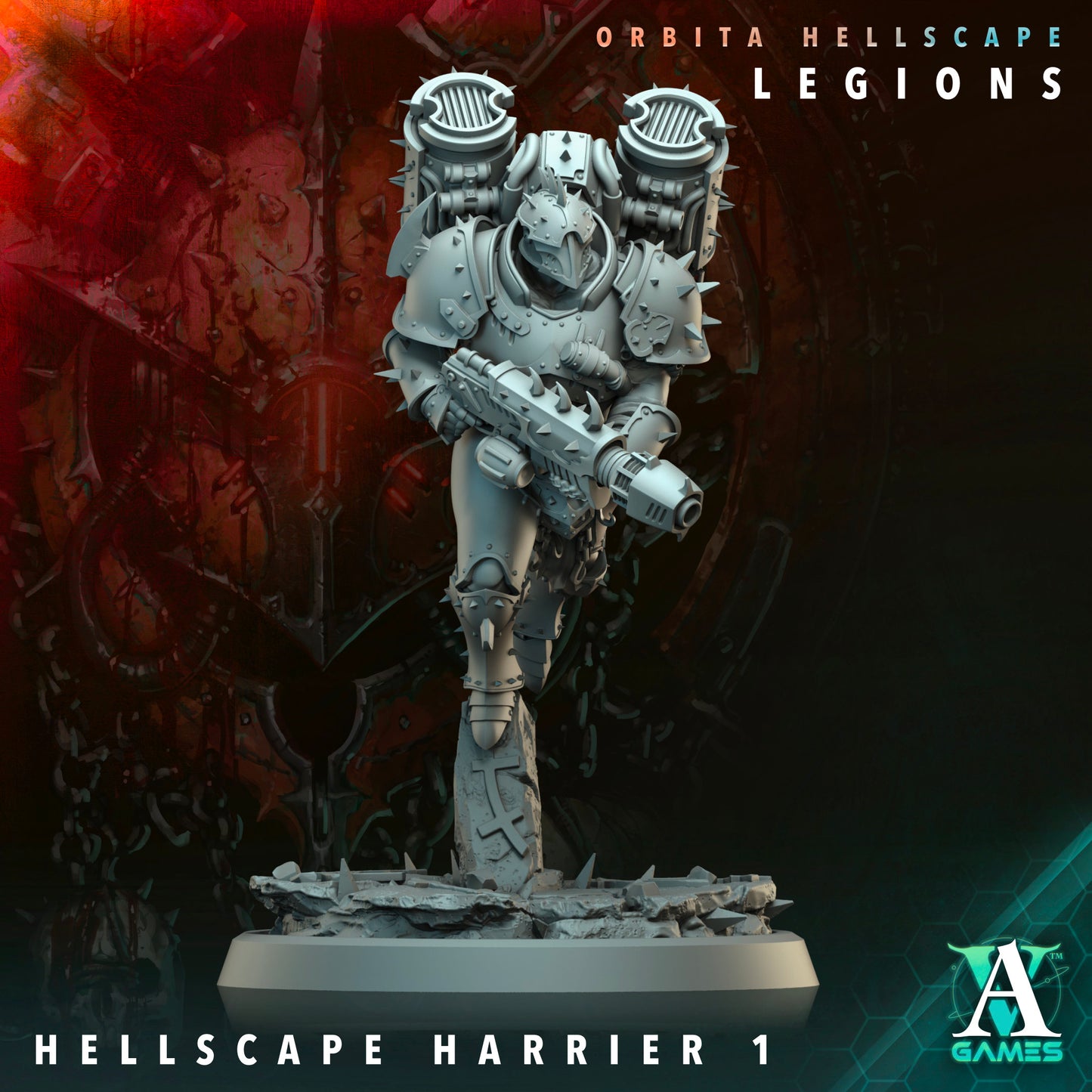 Orbita Hellscape Legions Harriers - Archvillian Games