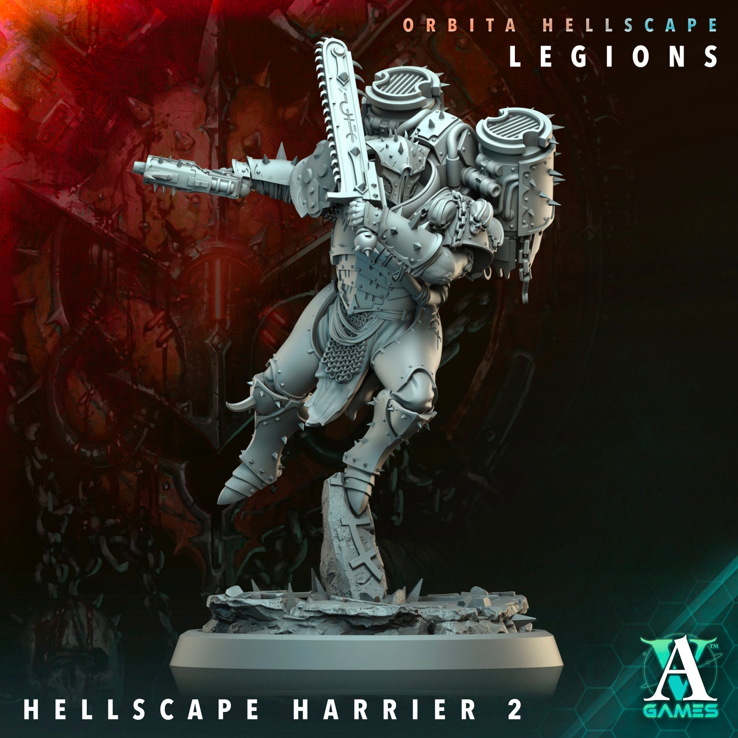 Orbita Hellscape Legions Harriers - Archvillian Games