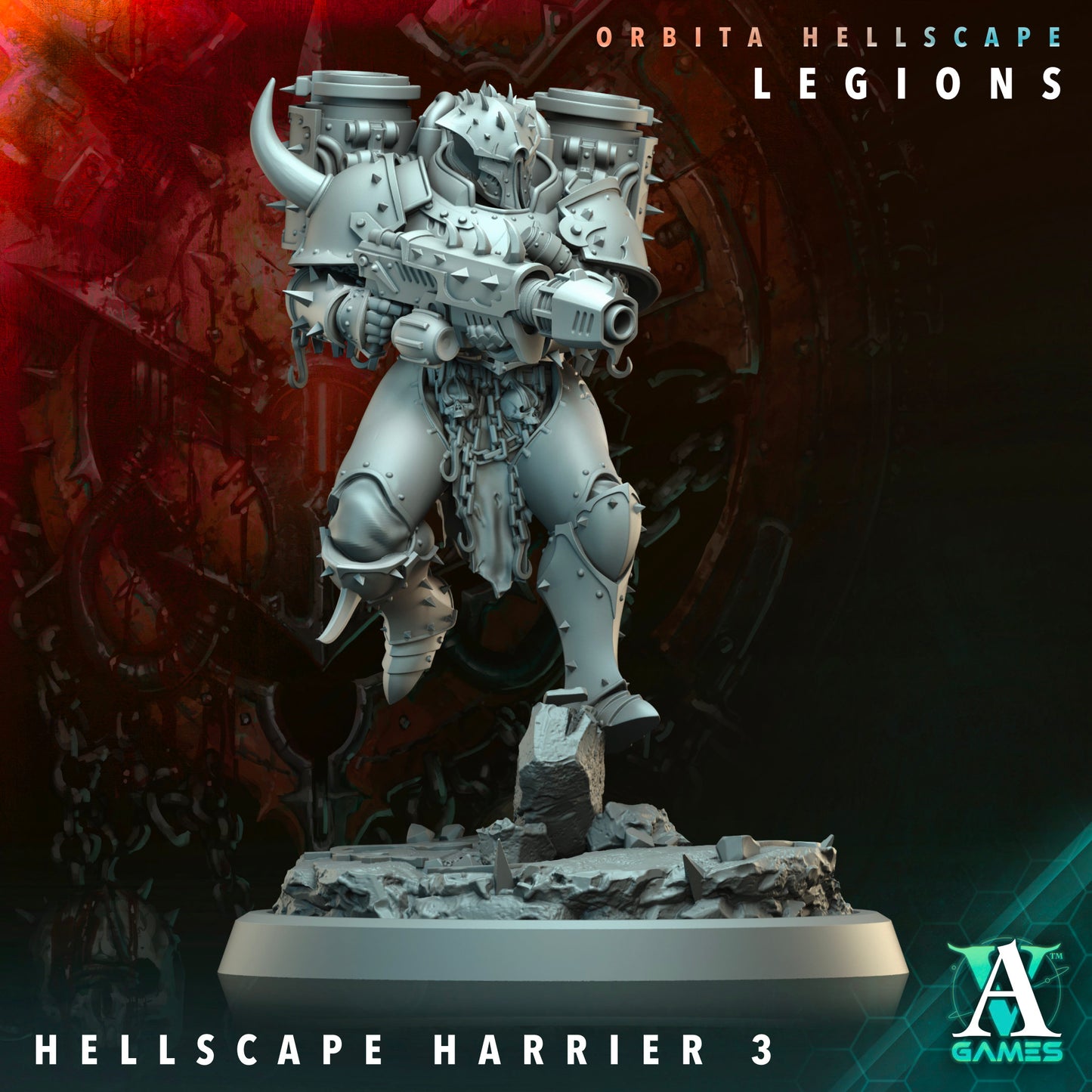 Orbita Hellscape Legions Harriers - Archvillian Games