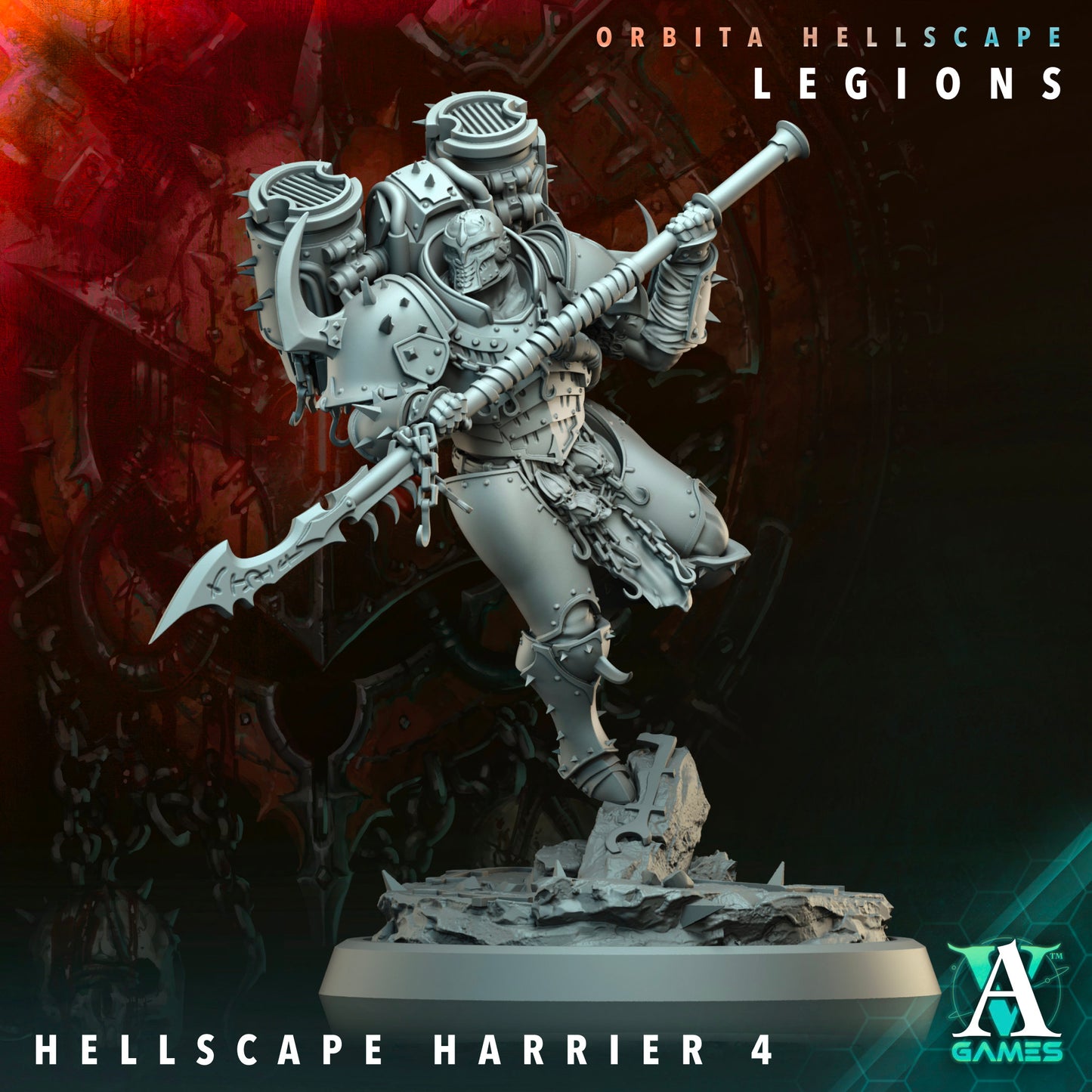 Orbita Hellscape Legions Harriers - Archvillian Games