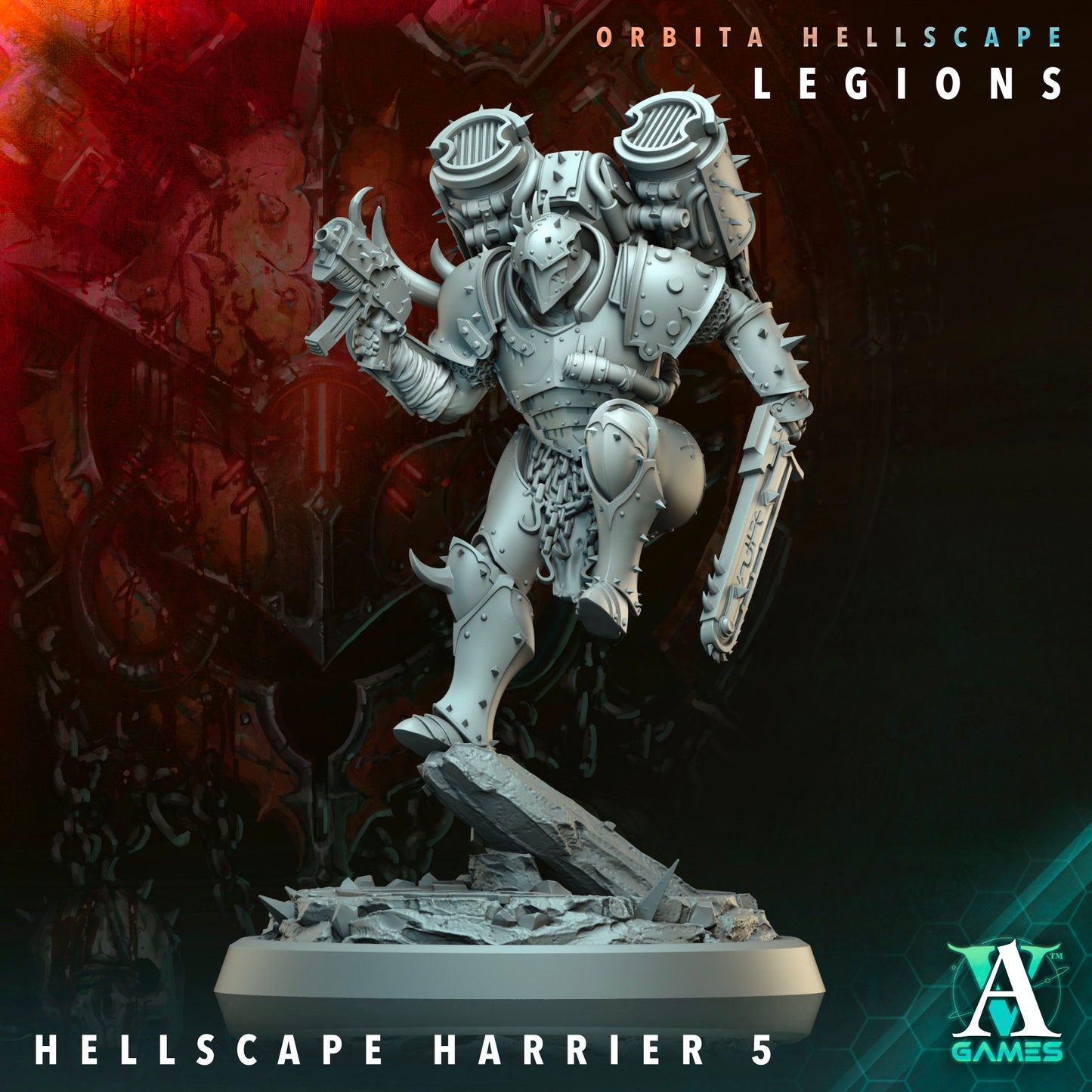 Orbita Hellscape Legions Harriers - Archvillian Games