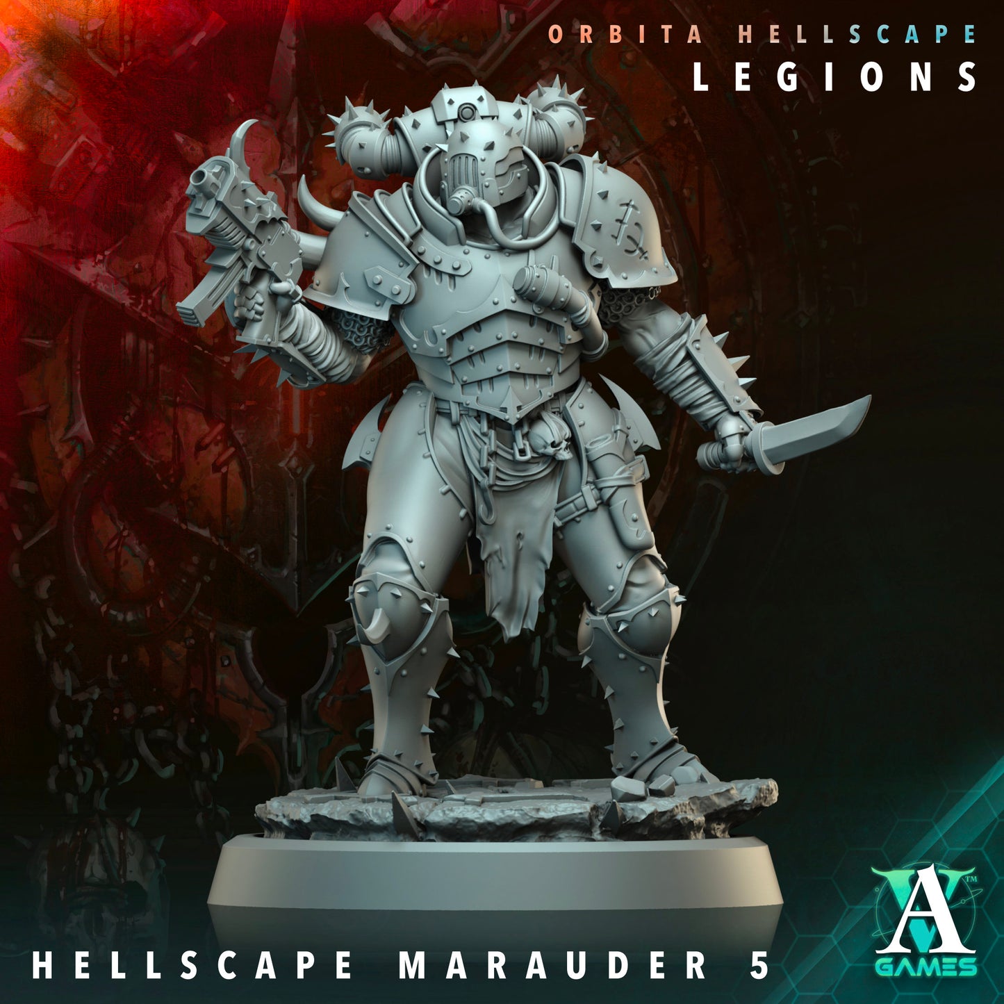 Orbita Hellscape Legions Marauders - Archvillian Games