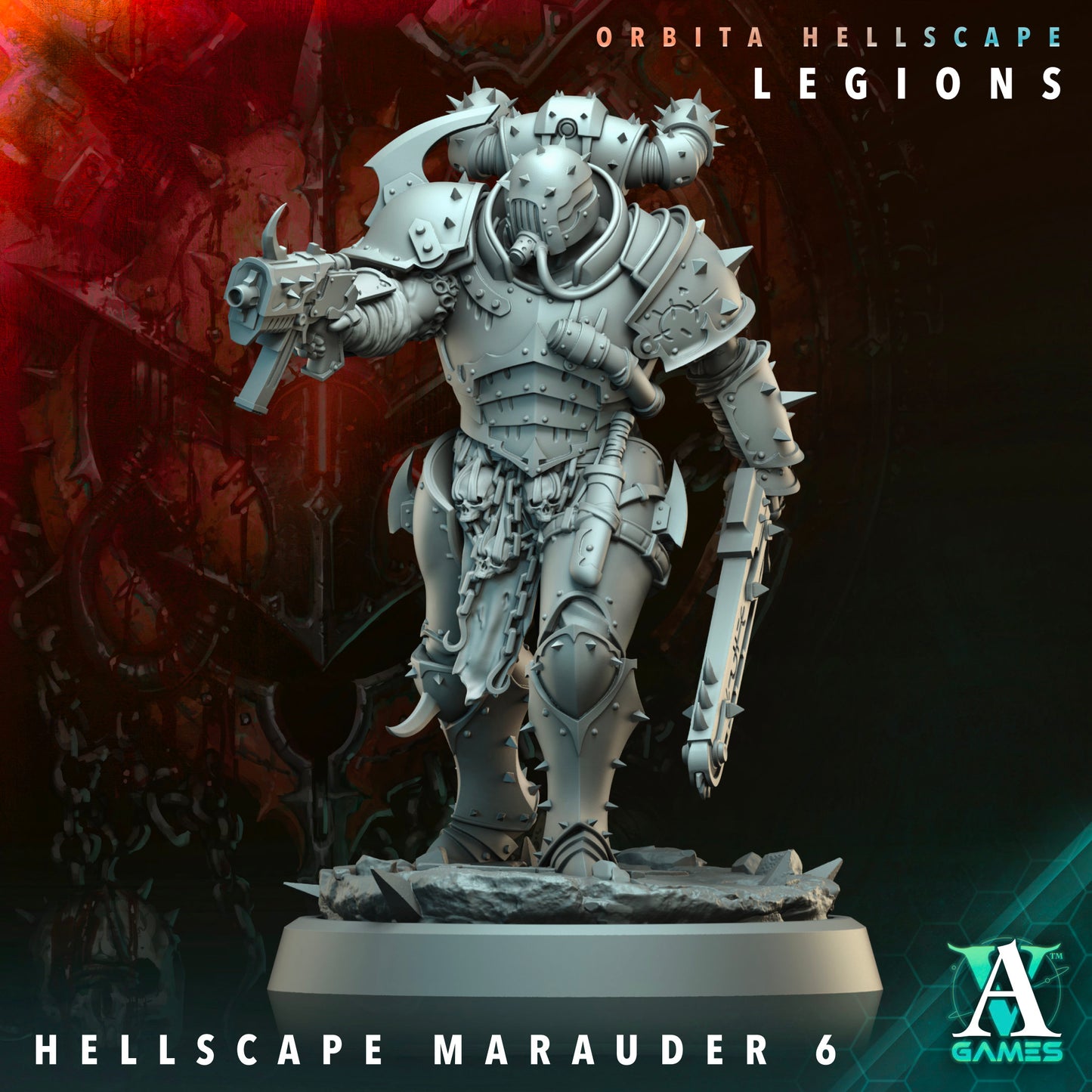 Orbita Hellscape Legions Marauders - Archvillian Games