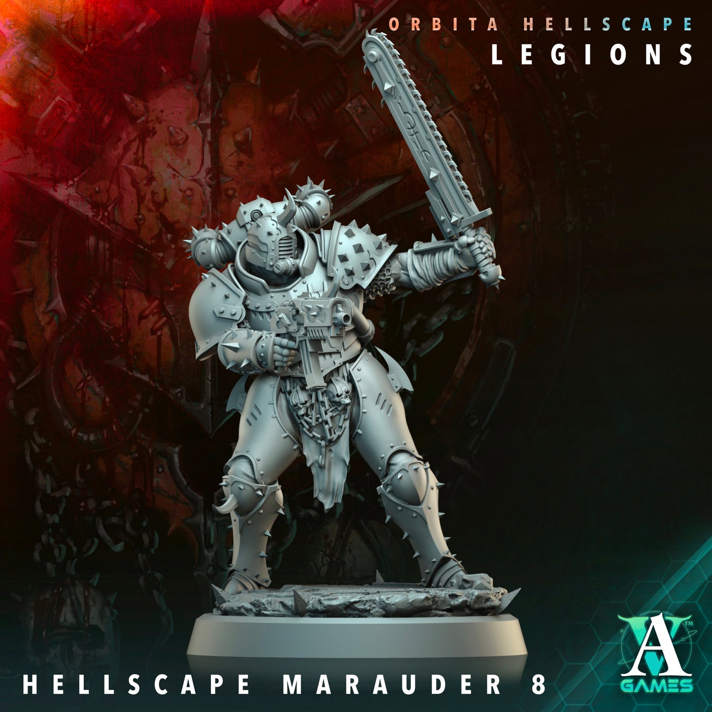 Orbita Hellscape Legions Marauders - Archvillian Games