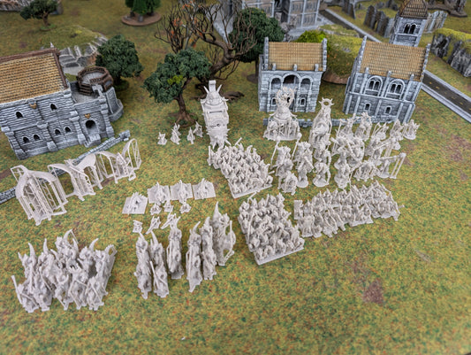 Lizardmen Army - 10mm - Forest Dragon
