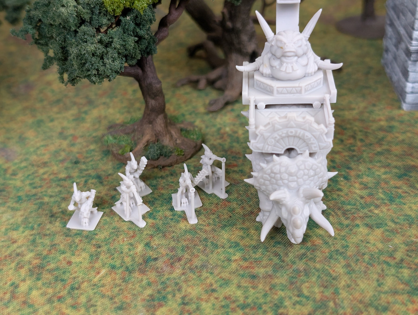 Lizardmen Army - 10mm - Forest Dragon