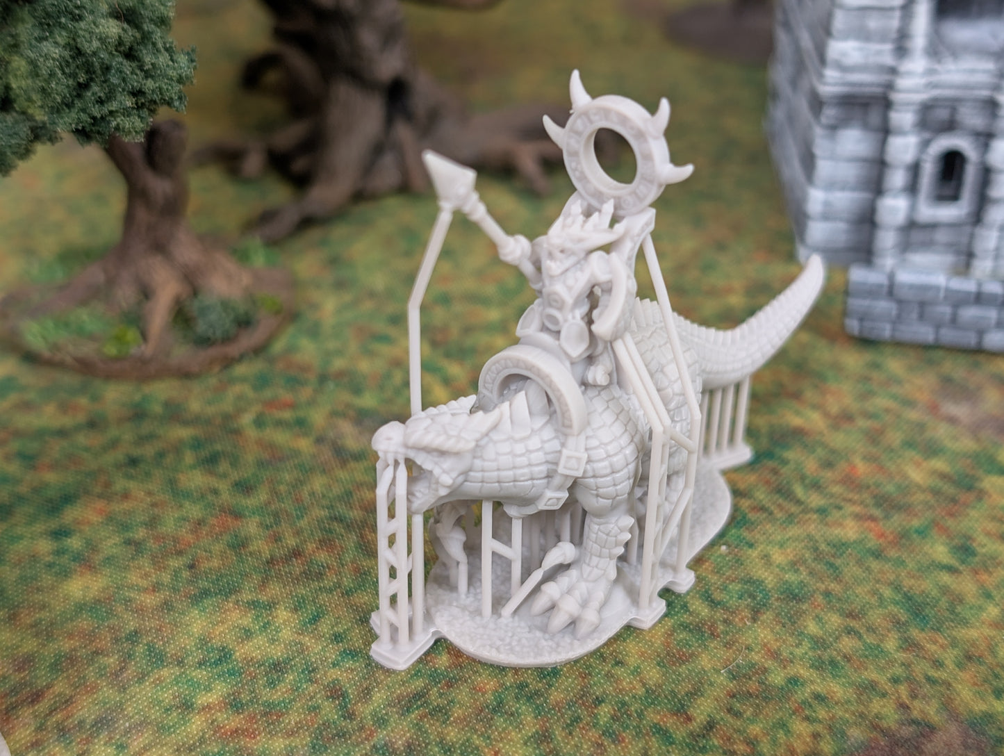 Lizardmen Army - 10mm - Forest Dragon