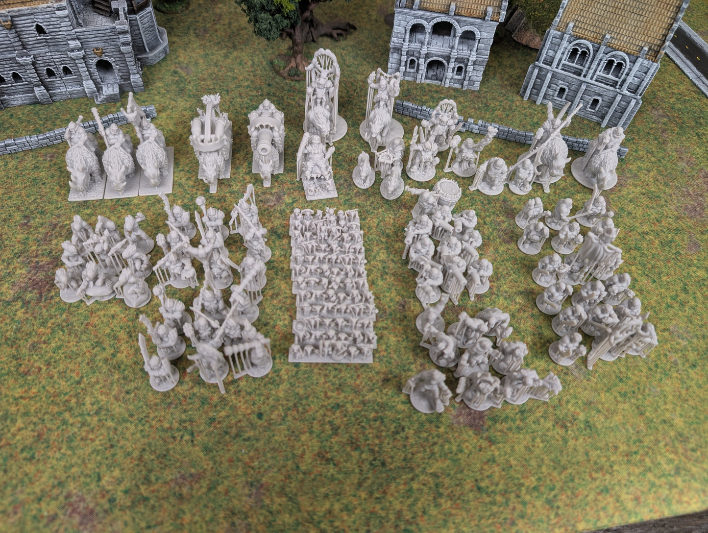 Ogre Kingdoms Army By Green Skin Miniatures - 10mm Miniatures