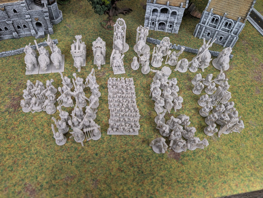 Ogre Kingdoms Army By Green Skin Miniatures - 10mm Miniatures