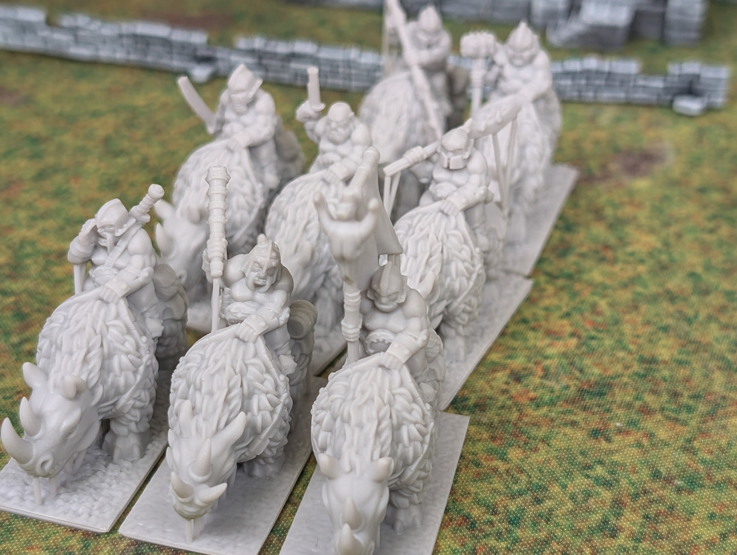 Ogre Kingdoms Army By Green Skin Miniatures - 10mm Miniatures