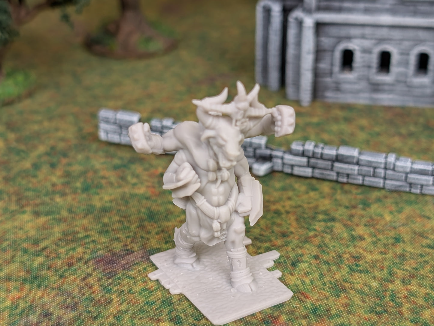Beastmen Army By Green Skin Miniatures - 10mm Miniatures