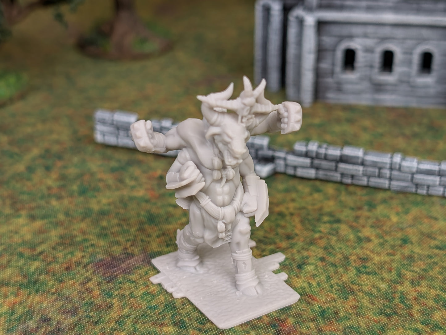 Beastmen Army By Green Skin Miniatures - 10mm Miniatures