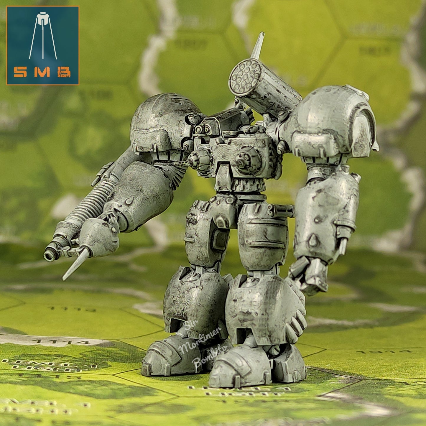 JTHUNDER - Alternate Battletech Model - By Sir Mortimer Bombito