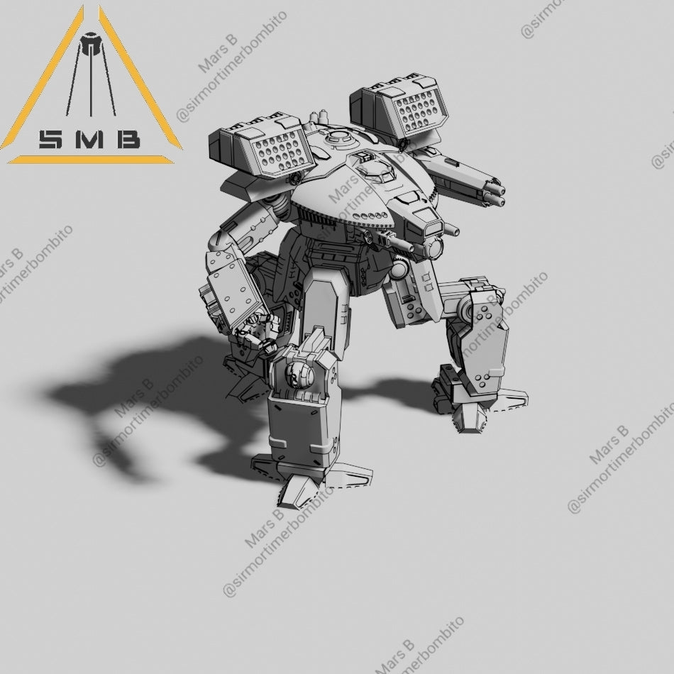 MARS B - Alternate Battletech Model - By Sir Mortimer Bombito