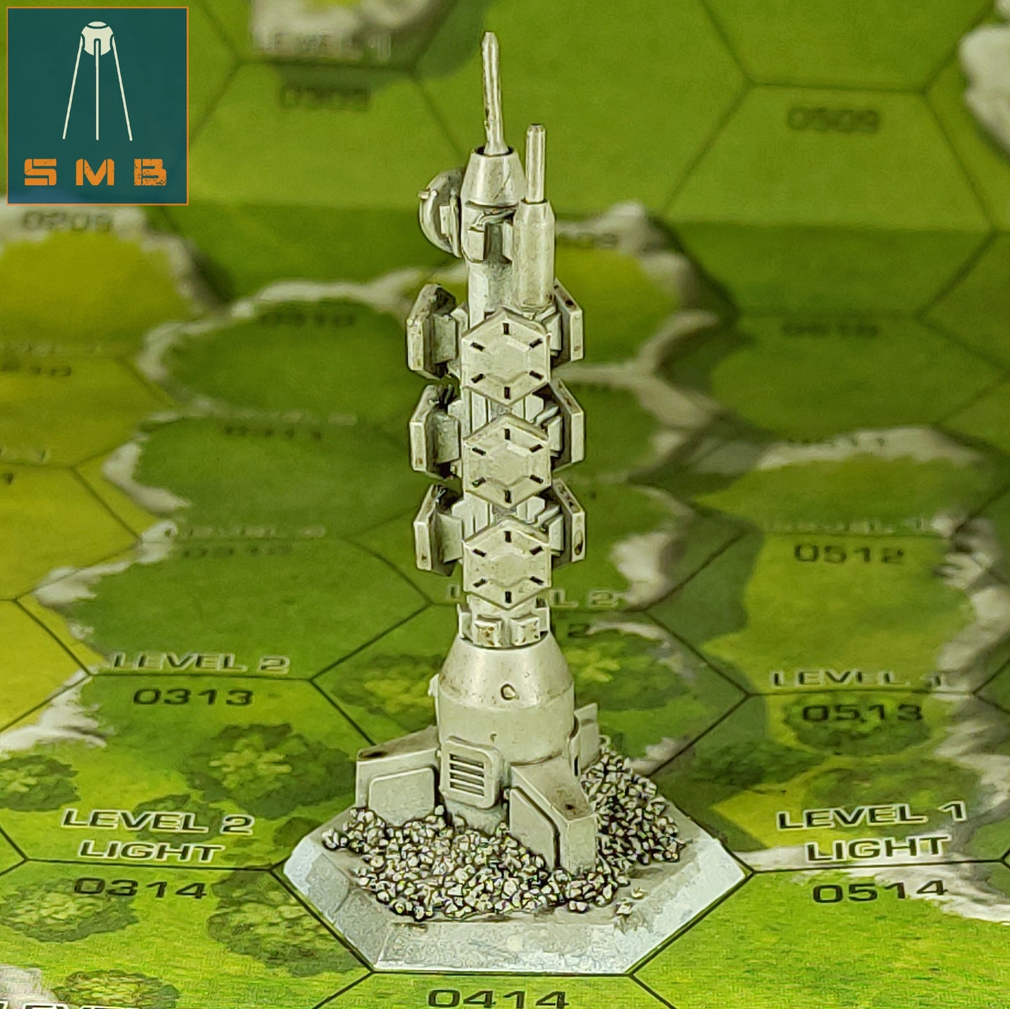 Radio Tower - Wargaming Terrain - Sir Mortimer Bombito