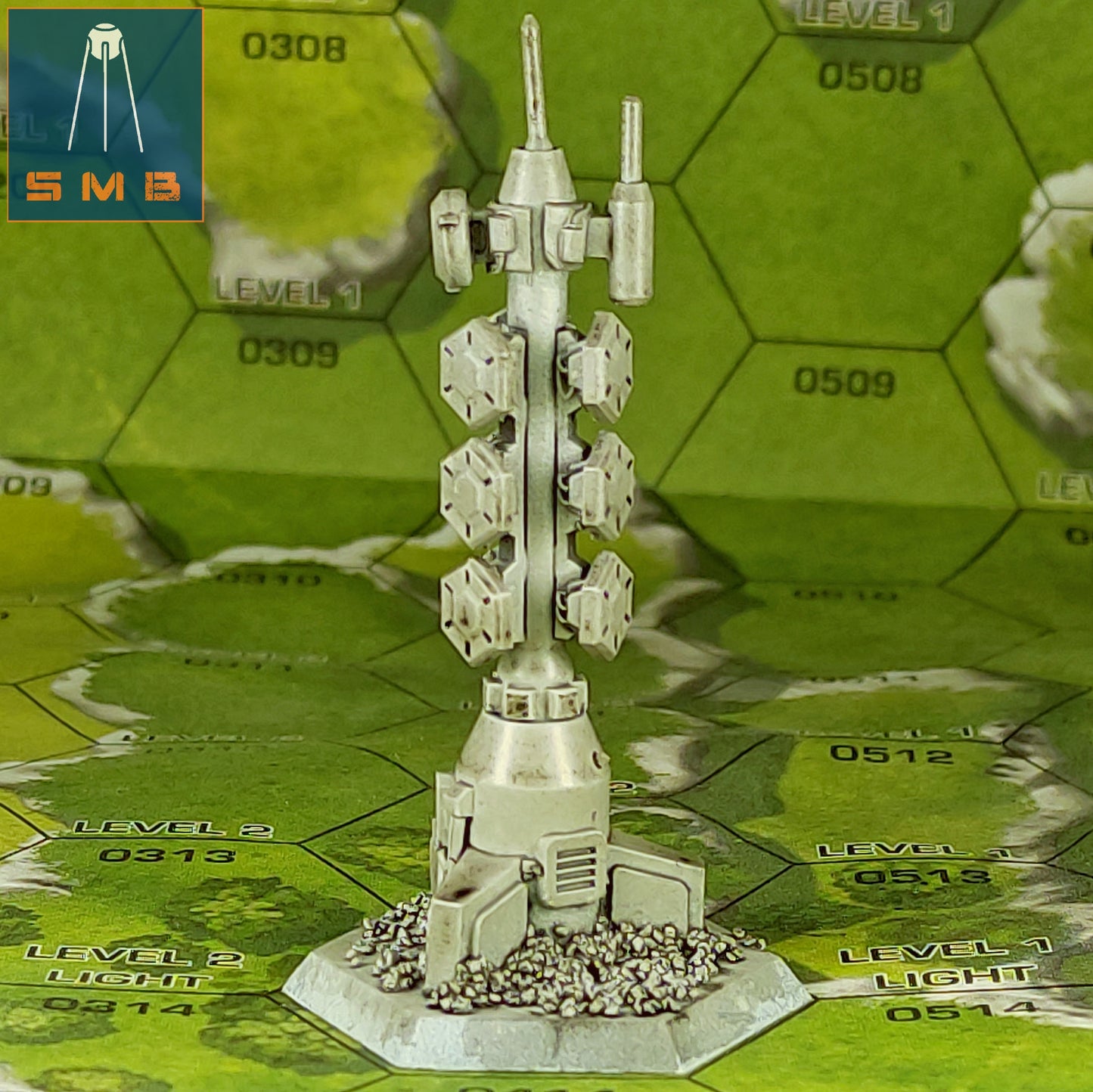 Radio Tower - Wargaming Terrain - Sir Mortimer Bombito