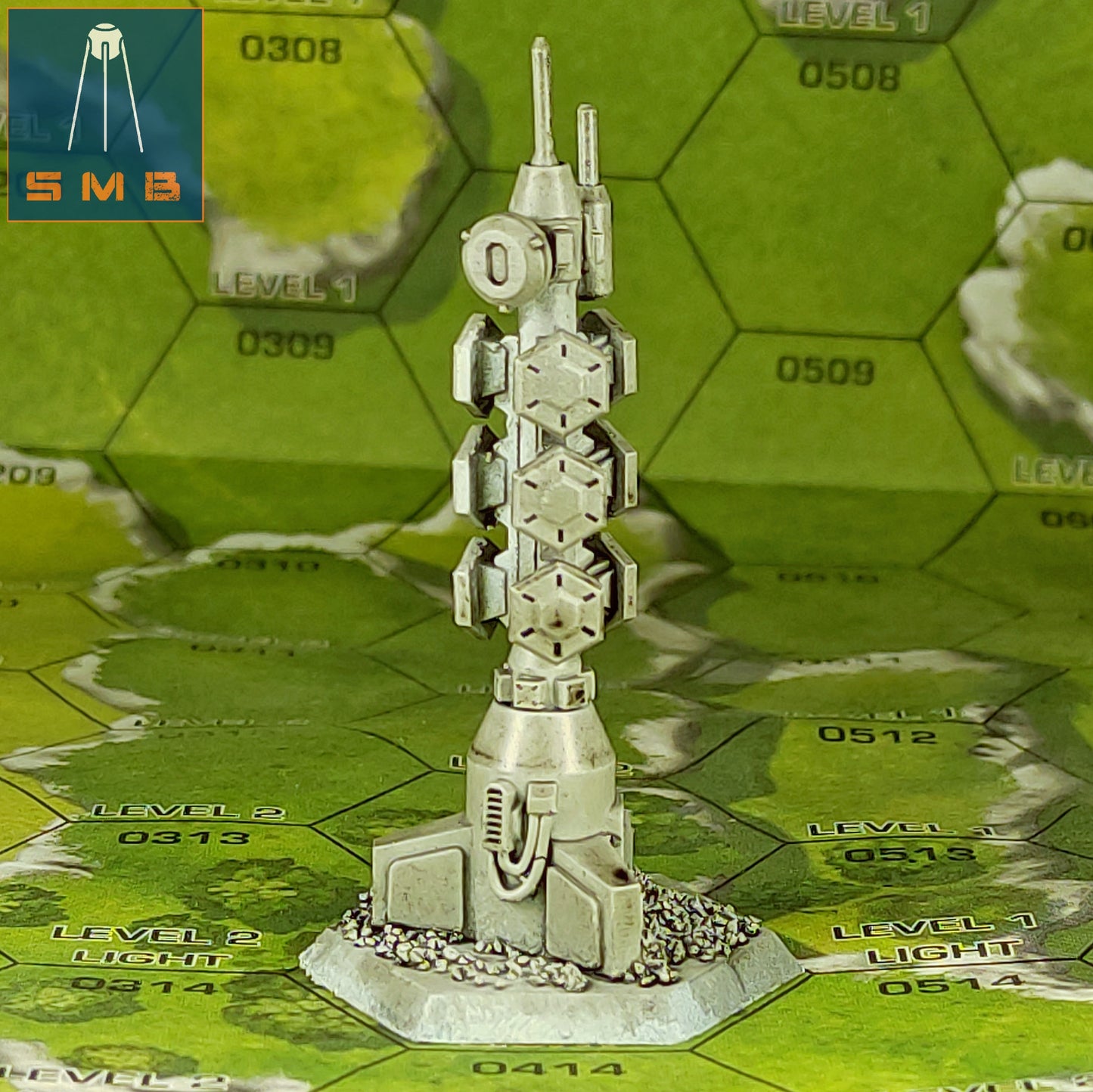 Radio Tower - Wargaming Terrain - Sir Mortimer Bombito