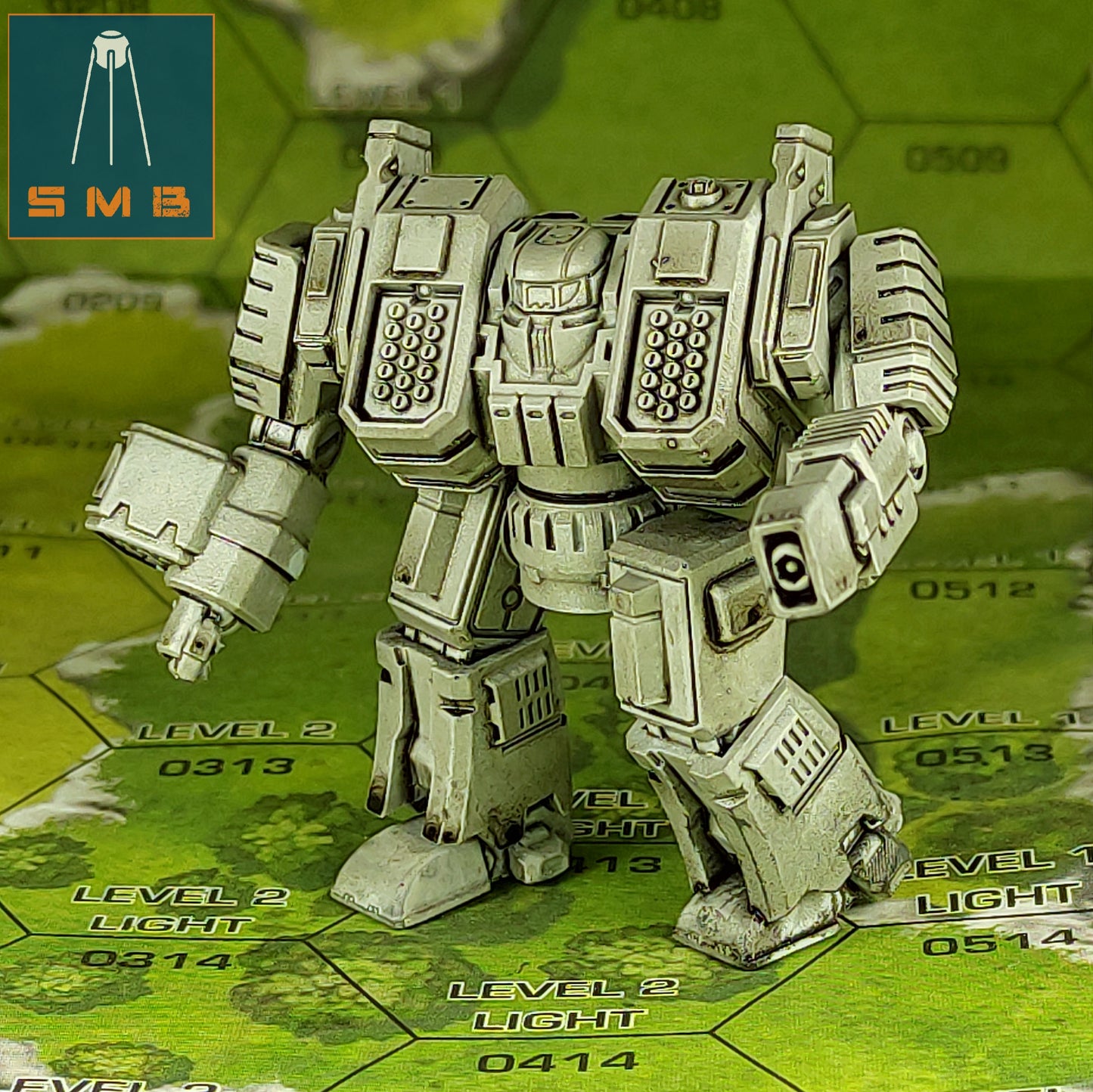 NAGINATO - Alternate Battletech Model - By Sir Mortimer Bombito