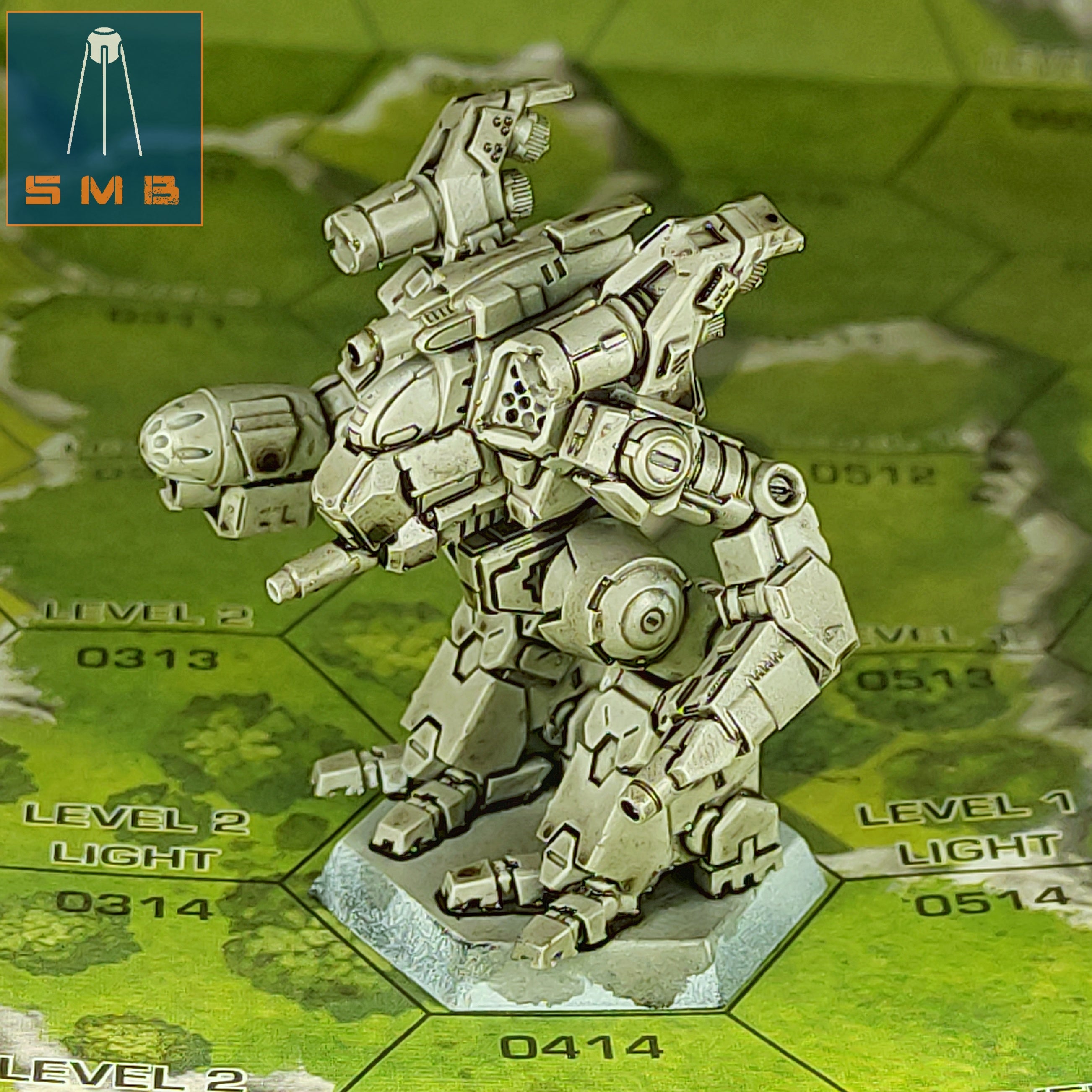 Battletech Model Kit BLOODK - Alternate Battletech Model - By Sir Mortimer Bombito ...