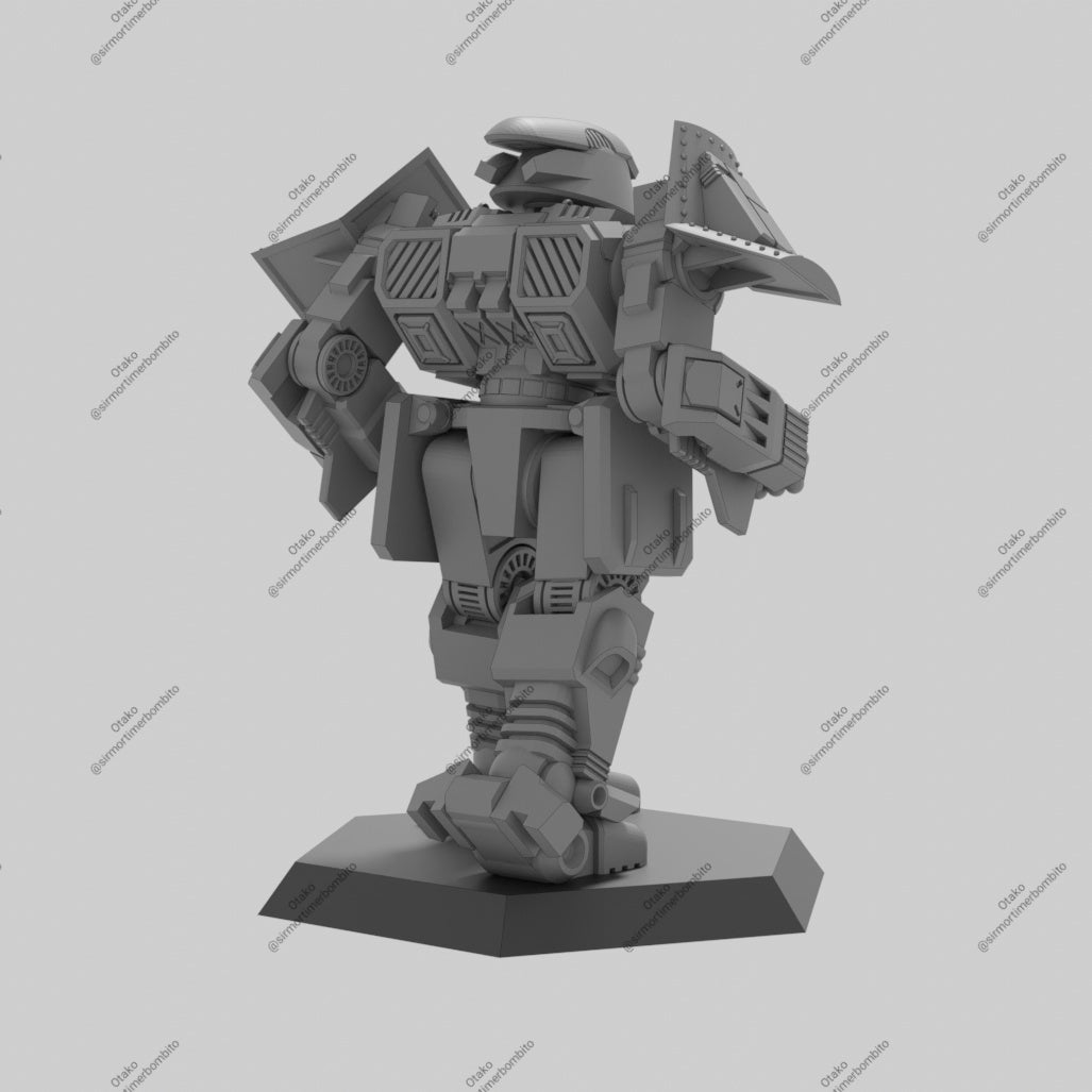 OTOKO - Alternate Battletech Model - By Sir Mortimer Bombito