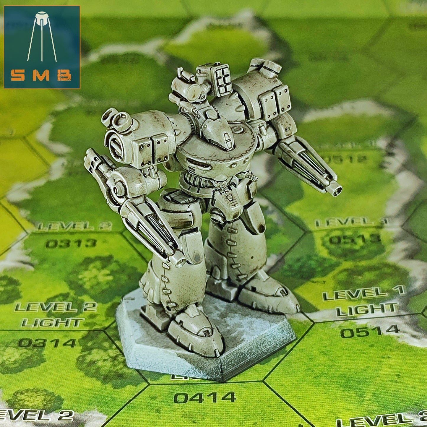 JWARHAMMER - Alternate Battletech Model - By Sir Mortimer Bombito