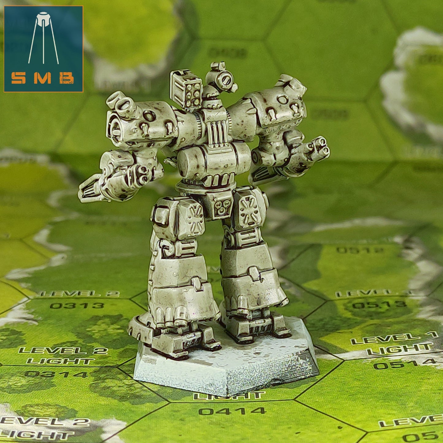 JWARHAMMER - Alternate Battletech Model - By Sir Mortimer Bombito