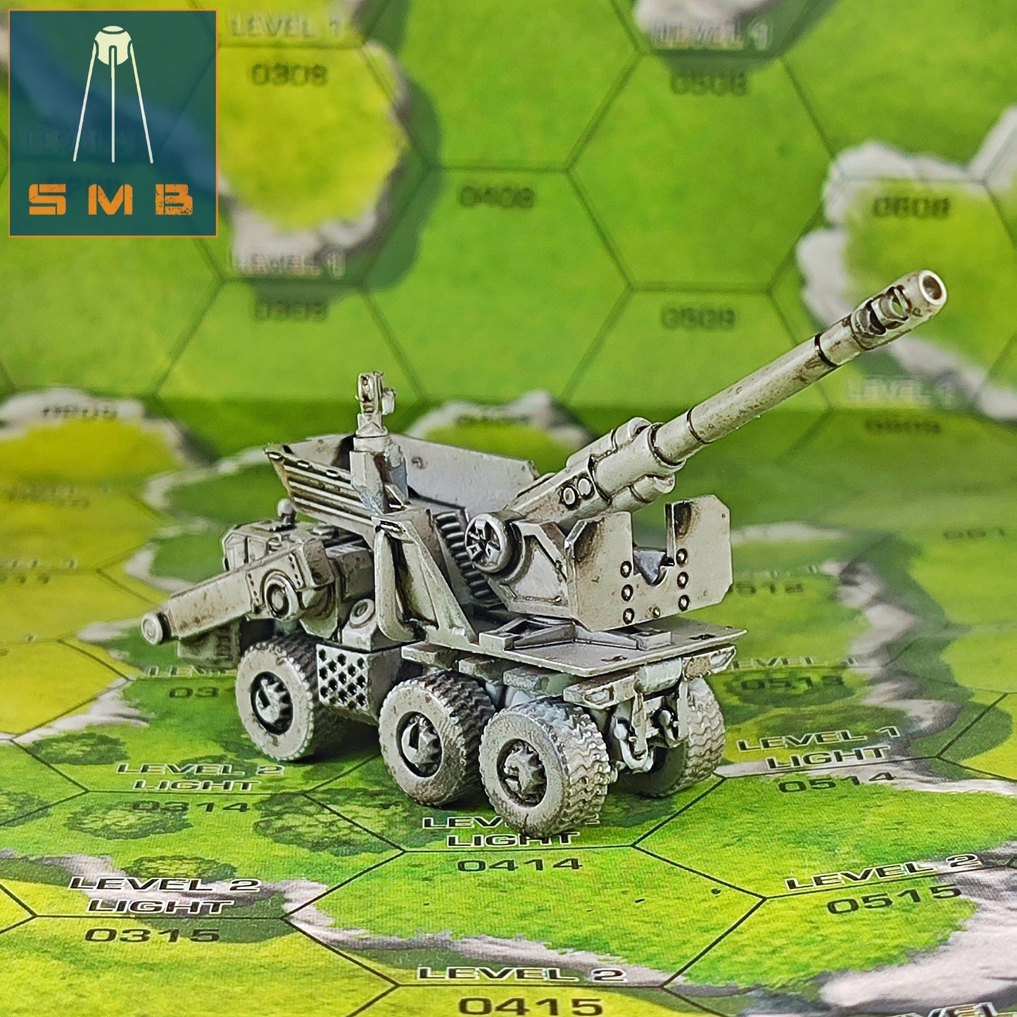 BRUNELLI IT2 ARTY - Alternate Battletech Model - By Sir Mortimer Bombito