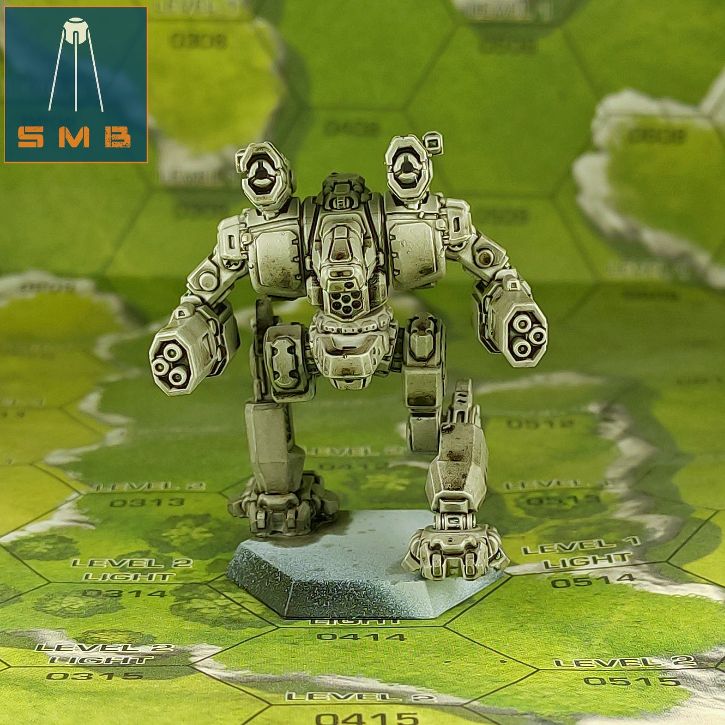 BloodA - Alternate Battletech Model - By Sir Mortimer Bombito