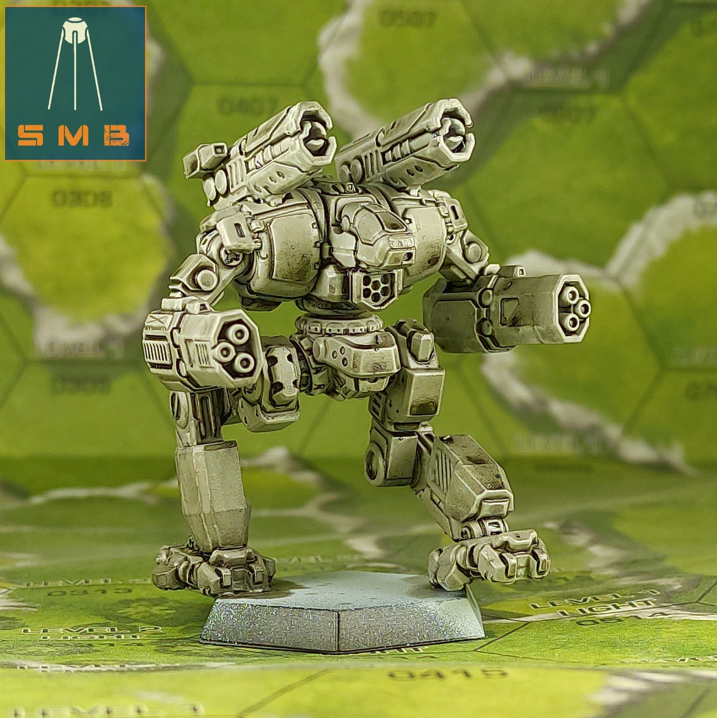 BloodA - Alternate Battletech Model - By Sir Mortimer Bombito