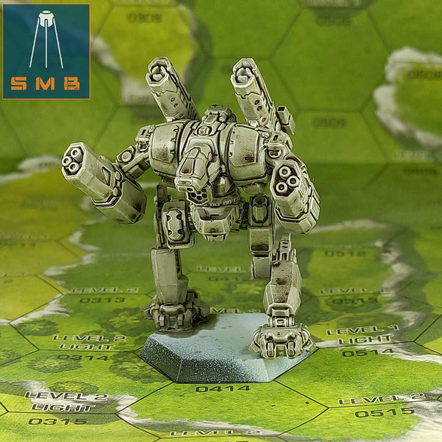 BloodA - Alternate Battletech Model - By Sir Mortimer Bombito