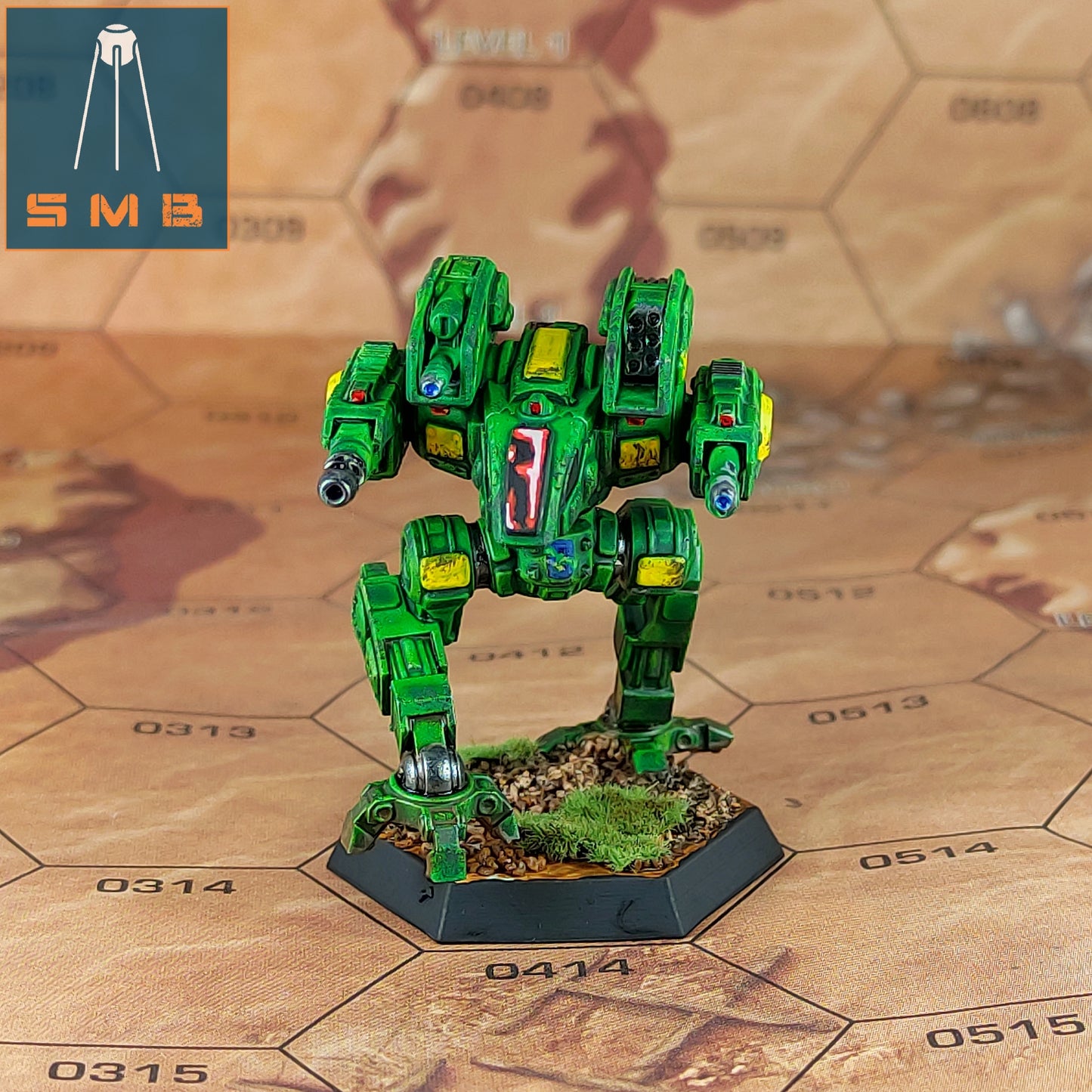 HELLKISYA - Alternate Battletech Model - By Sir Mortimer Bombito