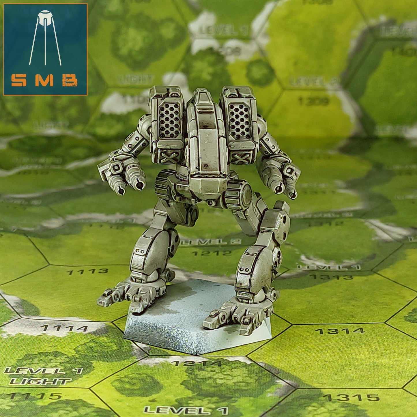 MDog P - Alternate Battletech Model - By Sir Mortimer Bombito