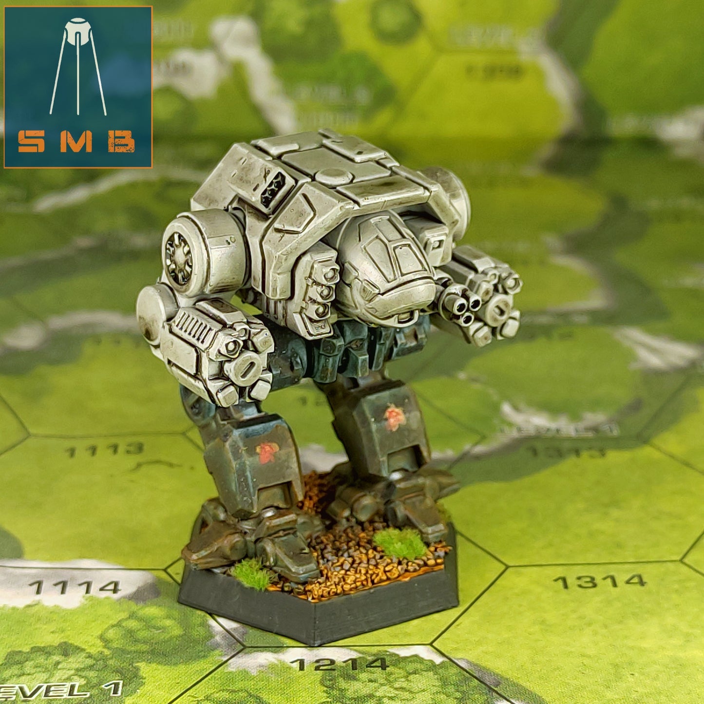 LITDAISHI DAVI - Alternate Battletech Model - By Sir Mortimer Bombito