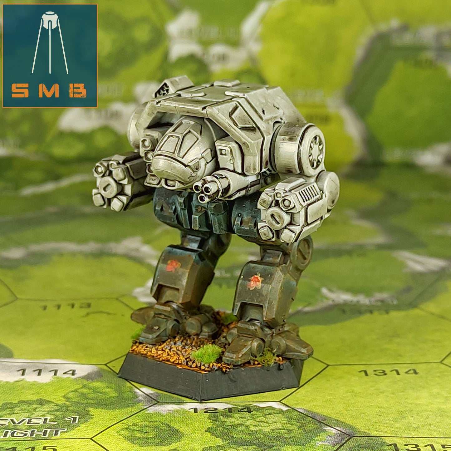 LITDAISHI DAVI - Alternate Battletech Model - By Sir Mortimer Bombito