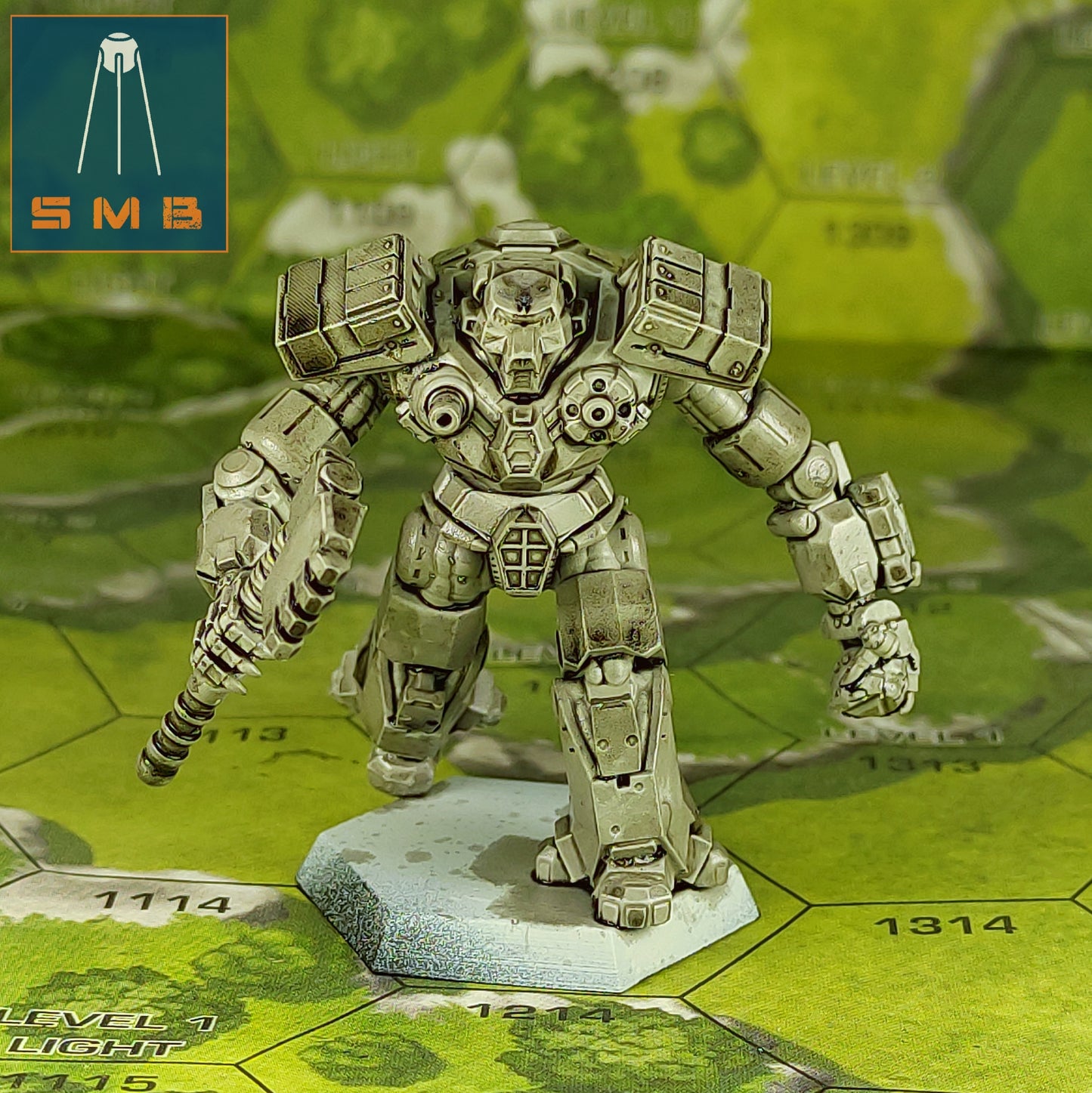 Cave bear axe - Alternate Battletech Model - By Sir Mortimer Bombito