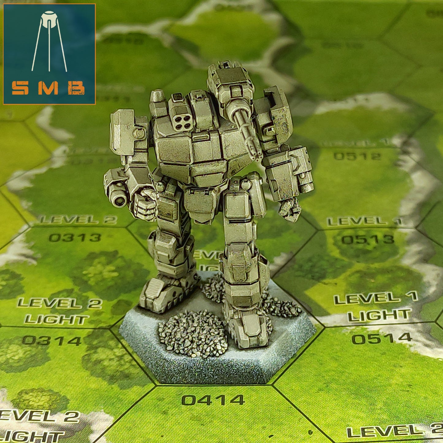 SHAWK5D - Alternate Battletech Model - By Sir Mortimer Bombito