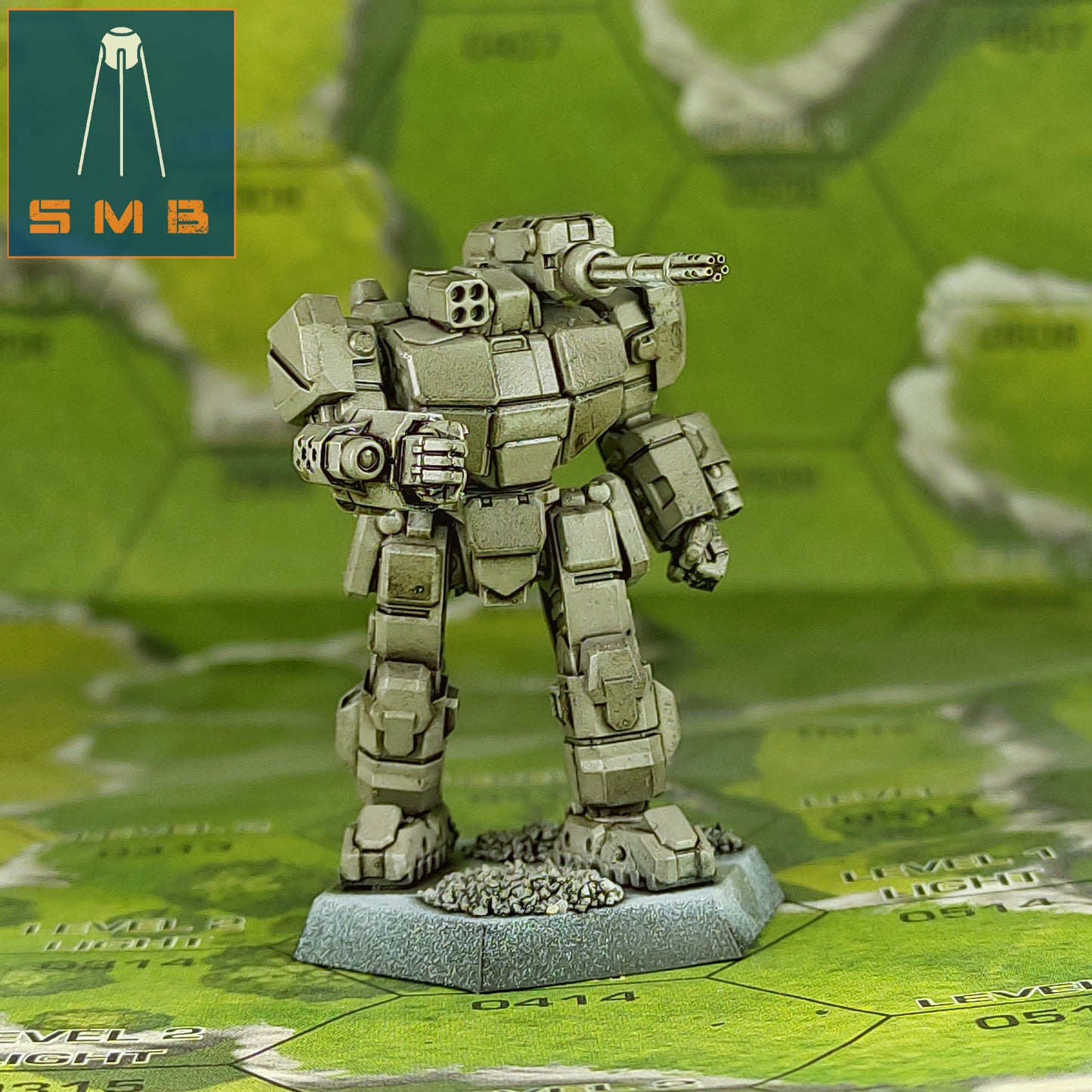 SHAWK5D - Alternate Battletech Model - By Sir Mortimer Bombito