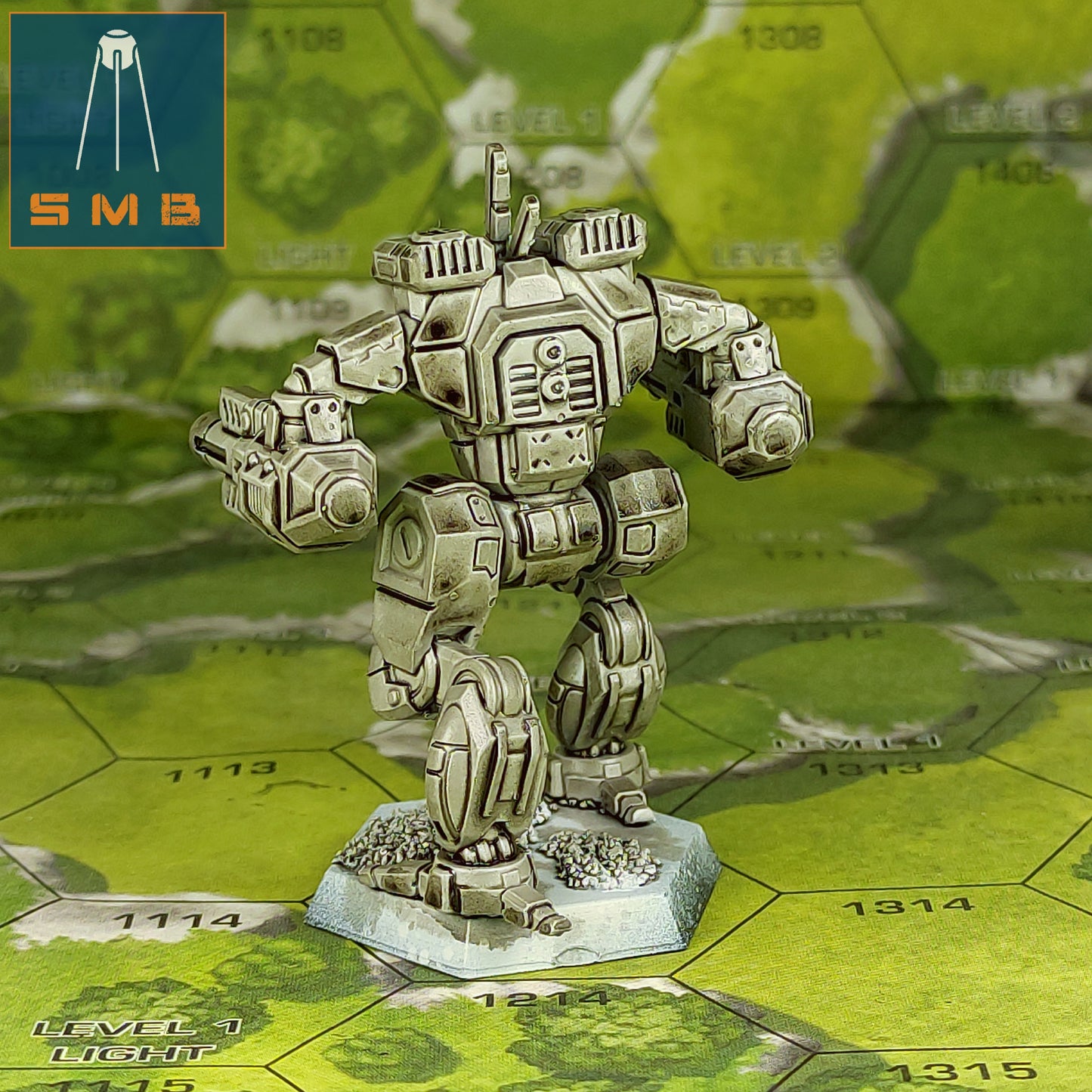 ALPHA VOLK MOD A - Alternate Battletech Model - By Sir Mortimer Bombito