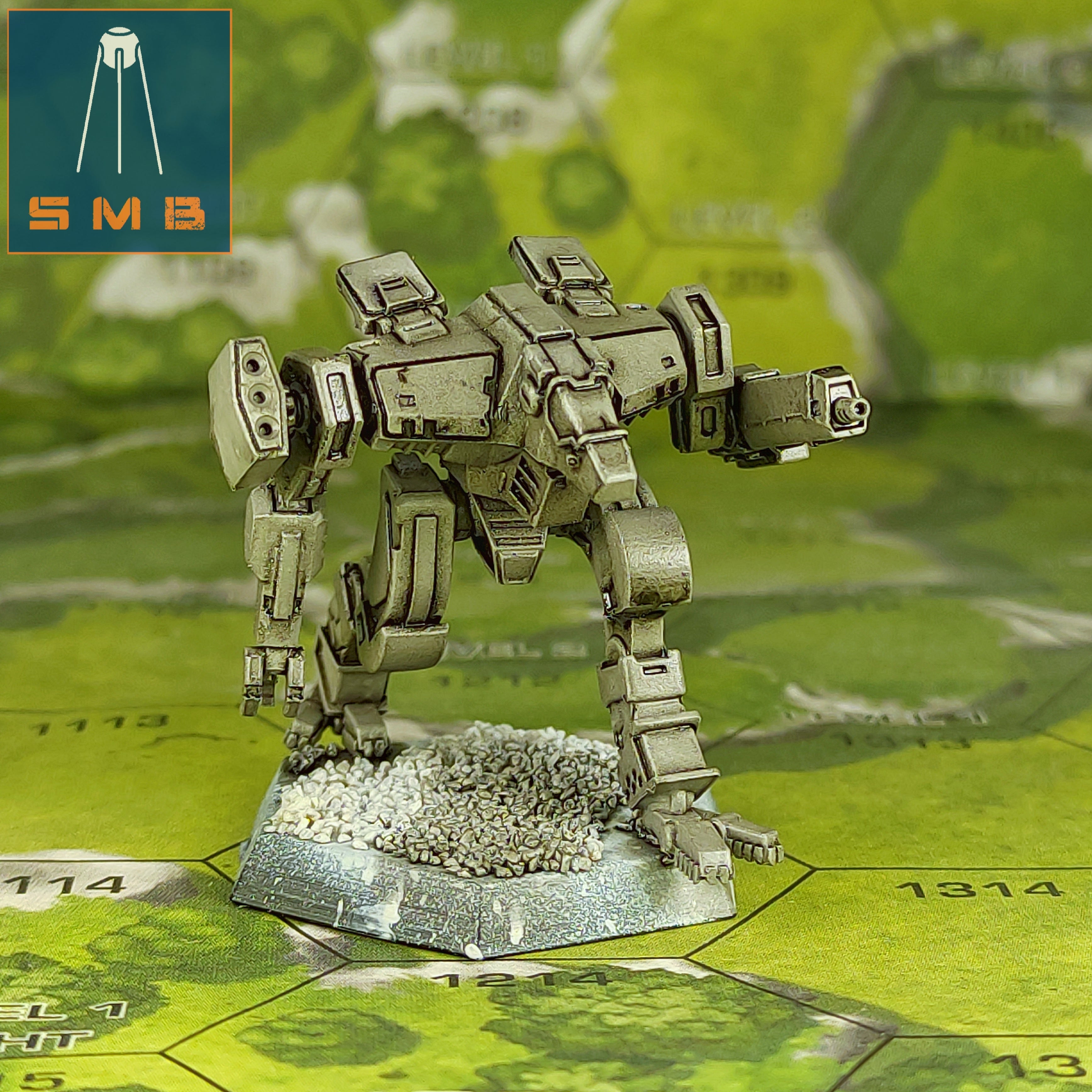 Battletech Model Kit Wulfe - Alternate Battletech Model - By Sir Mortimer Bombito ...