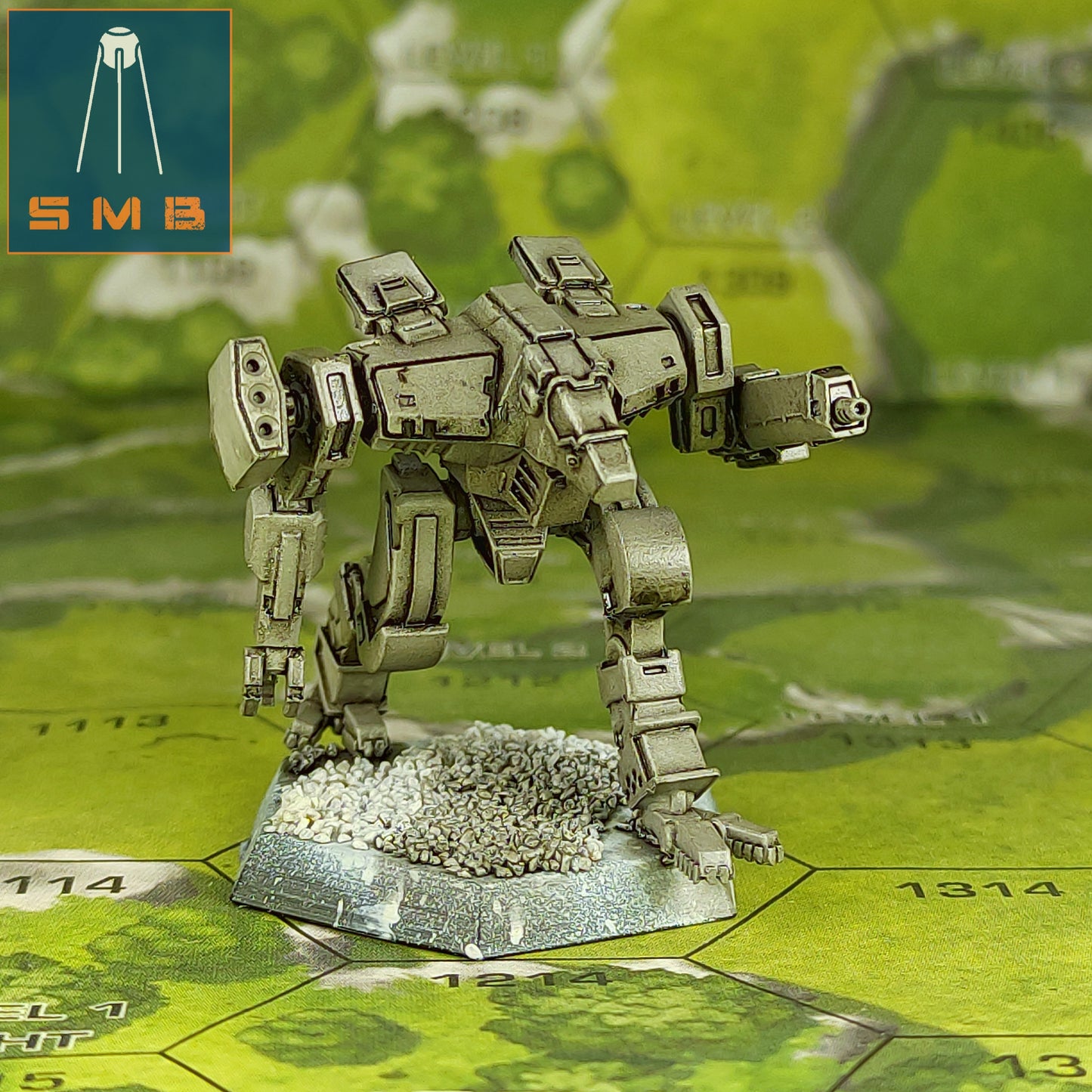 Wulfe - Alternate Battletech Model - By Sir Mortimer Bombito