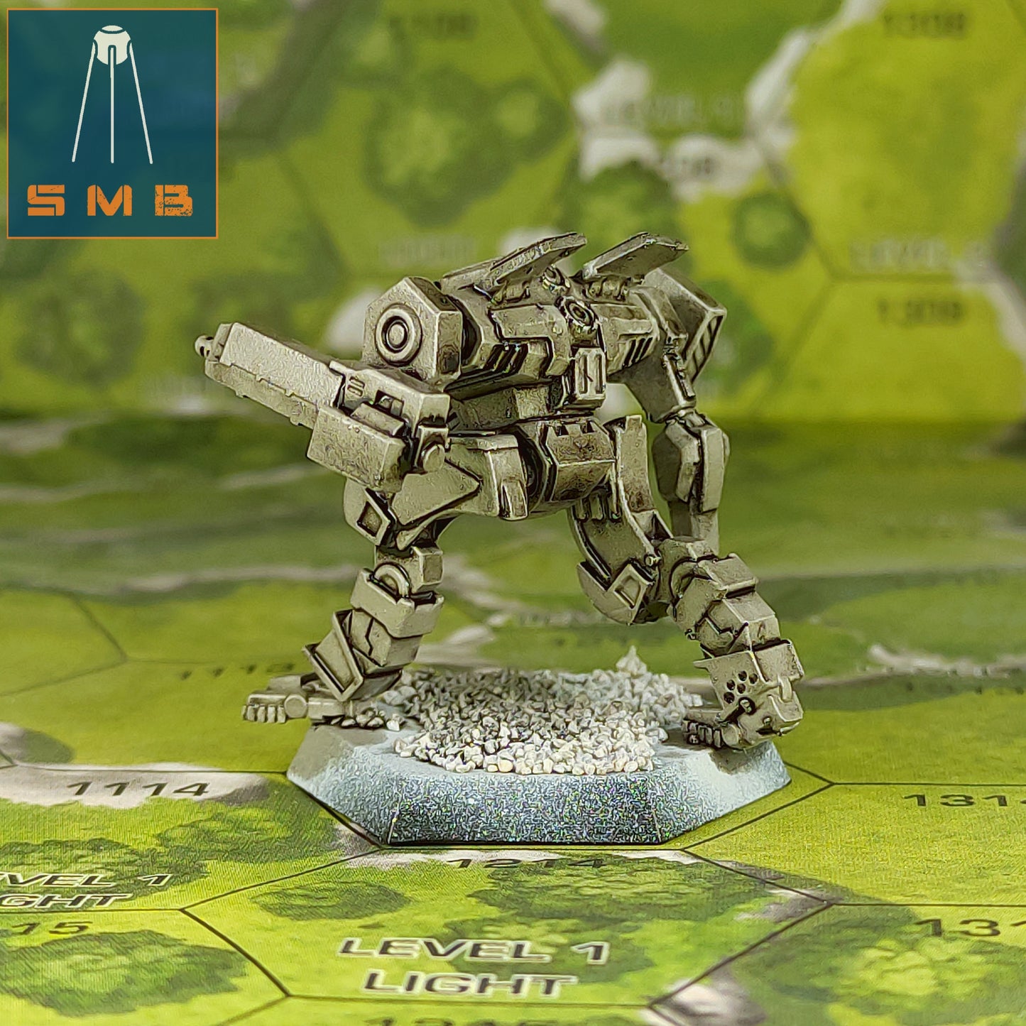 Wulfe - Alternate Battletech Model - By Sir Mortimer Bombito