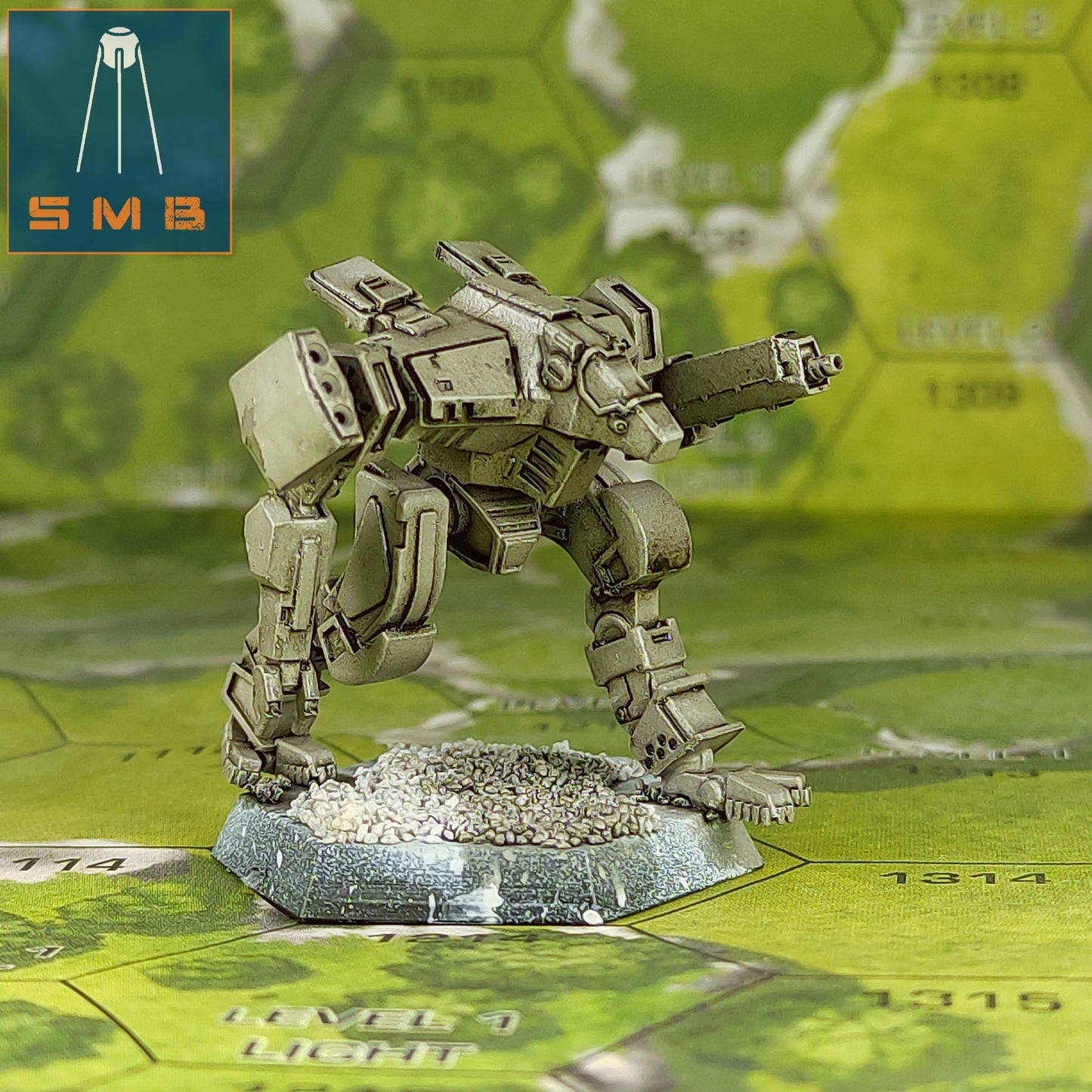 Wulfe - Alternate Battletech Model - By Sir Mortimer Bombito