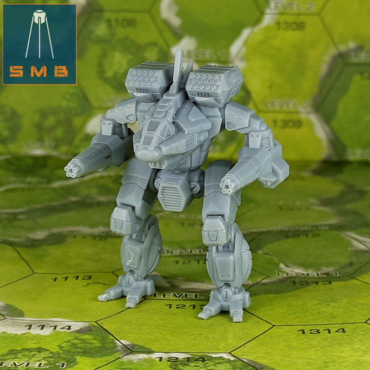 Alpha Volk oneP - Alternate Battletech Model - By Sir Mortimer Bombito