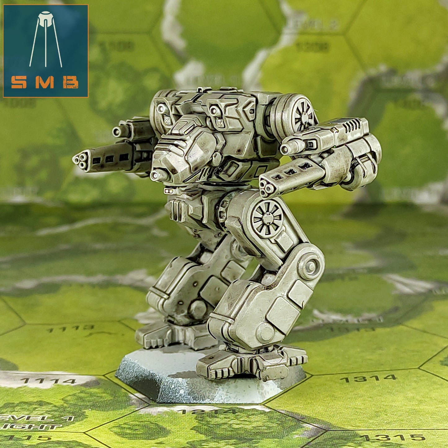 TOMAH2 - Alternate Battletech Model - By Sir Mortimer Bombito