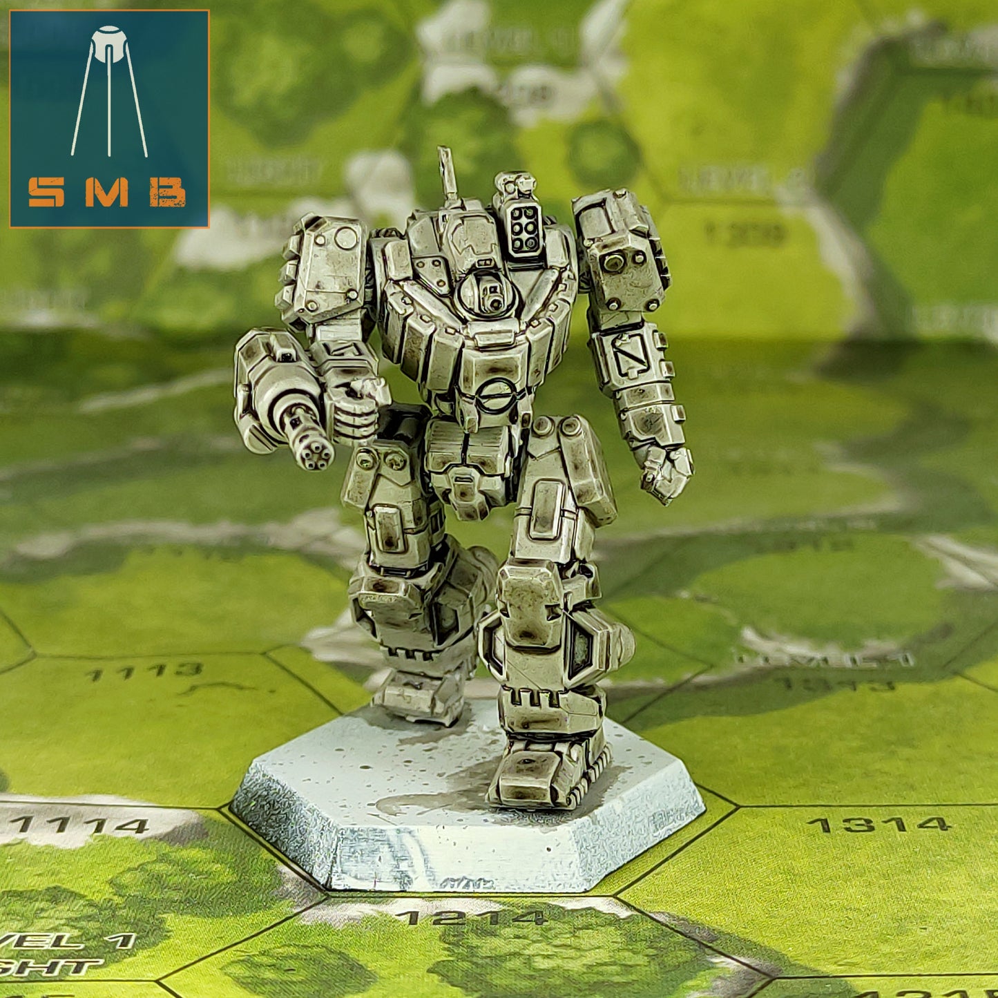 Wolverin 10 - Alternate Battletech Model - By Sir Mortimer Bombito