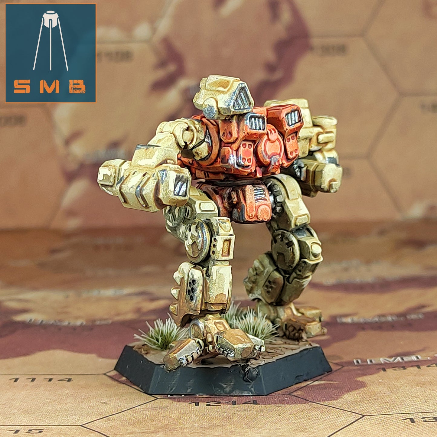 Bushranner X1 - Alternate Battletech Model - By Sir Mortimer Bombito
