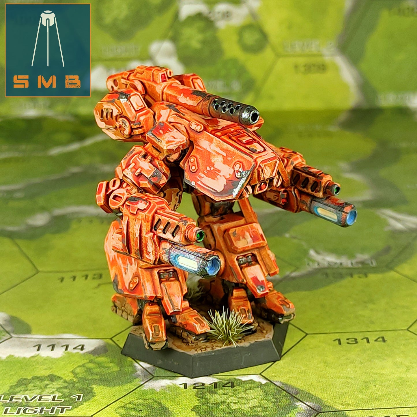 Mrudishe it2 - Alternate Battletech Model - By Sir Mortimer Bombito