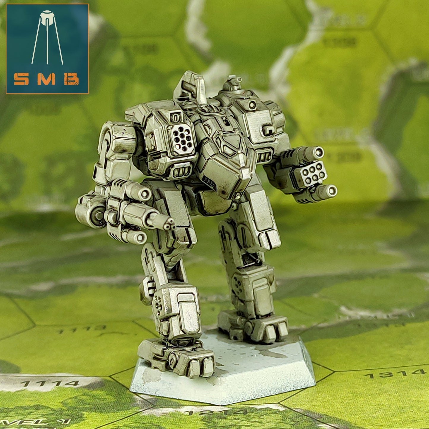 HuntsNobori ModP - Alternate Battletech Model - By Sir Mortimer Bombito